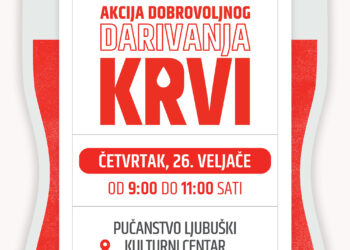 Akcija dobrovoljnog darivanja krvi za pučanstvo Ljubuškoga