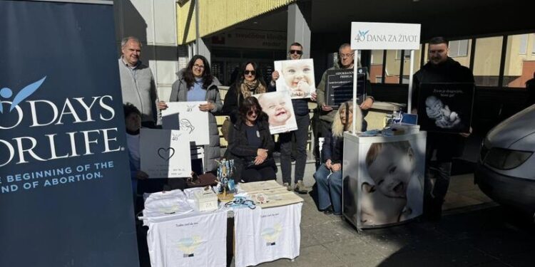 Počela korizmena kampanja „40 dana za život“ u Mostaru
