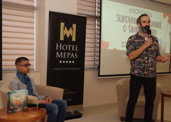 Emotivna promocija u Mostaru: Šimun Petar predstavio slikovnicu i bojanku
