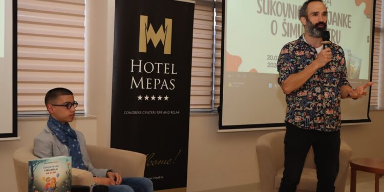 Emotivna promocija u Mostaru: Šimun Petar predstavio slikovnicu i bojanku