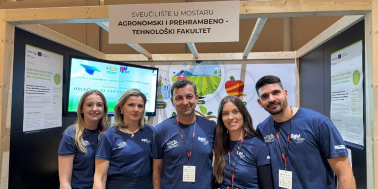 Promocija projekta CRADLES i Agronomskog i prehrambeno-tehnološkog fakulteta Sveučilišta u Mostaru na Dubrovnik EXPO 2026