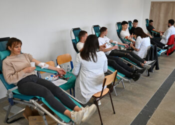 Ljubuški srednjoškolci darovali 54 doze krvi