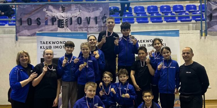 Cro Star Mostar briljirao na turniru „Josip Jović“ – 18 medalja i titula najboljeg natjecatelja