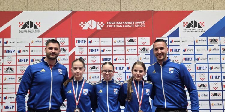 Članovi karate kluba Široki Brijeg uspješni na Kupu Hrvatske