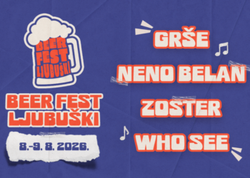 Poznati izvođači koji će nastupiti na petom izdanju Beer festa Ljubuški