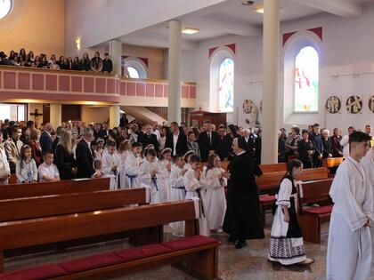 Proslavljena prva sveta pričest u župi Prozor