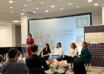 Mostar: Predstavljena slikovnica “Djed, dječak i računalo” autorice Magdalene Jeličić