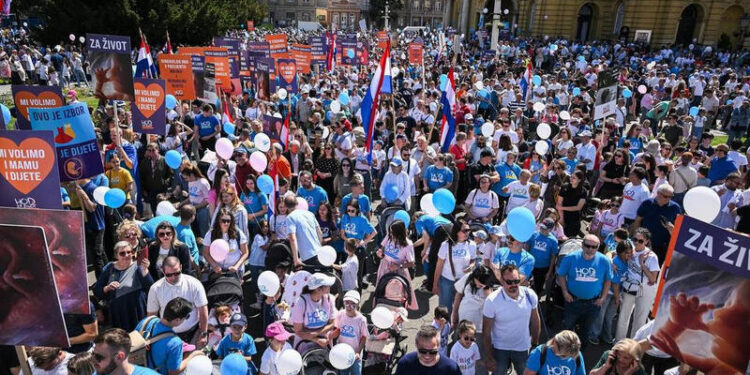Zagreb: Održan Hod za život, obitelj i Hrvatsku