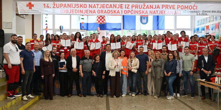Biogracima održano rekordno XIV. Županijsko natjecanje iz pružanja prve pomoći