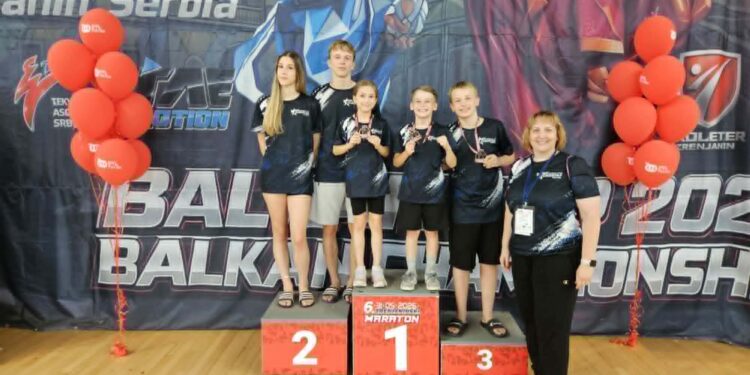 CroStar se vraća s 3 medalje s Balkanskog prvenstva i 2 prvaka Balkana