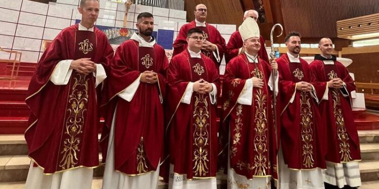 Ređenje novih svećenika u Mostaru