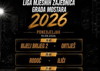 Nokaut faza Lige mjesnih zajednica Mostara počinje večeras iza Desete osnovne škole u Mostaru