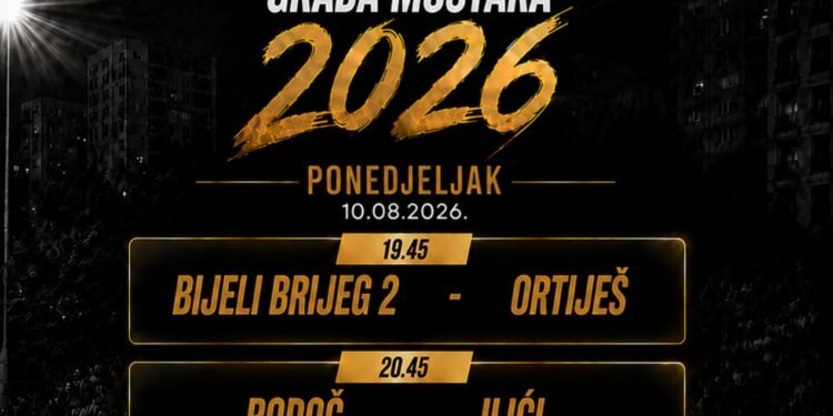 Nokaut faza Lige mjesnih zajednica Mostara počinje večeras iza Desete osnovne škole u Mostaru