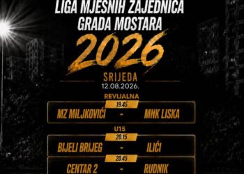 Liga mjesnih zajednica Mostara ulazi u samu završnicu – večeras polufinalna večer i „sukob titana“