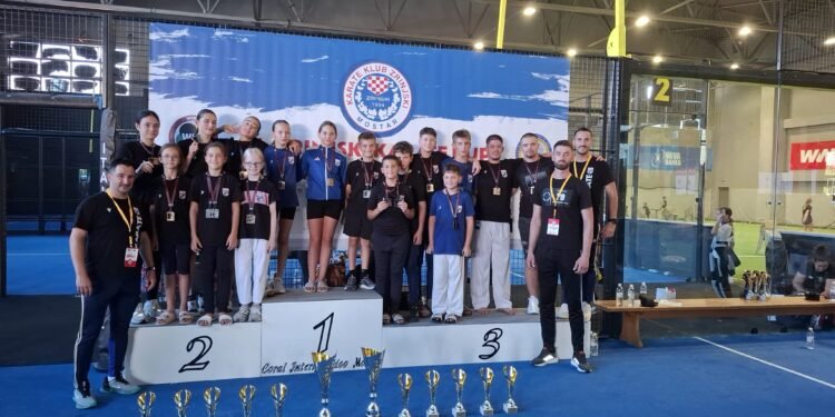 Karate klub Široki Brijeg najuspješniji klub na 5. Zrinjski Kup