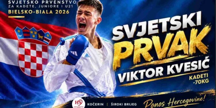 Svjetsko zlato stiže u Široki Brijeg!